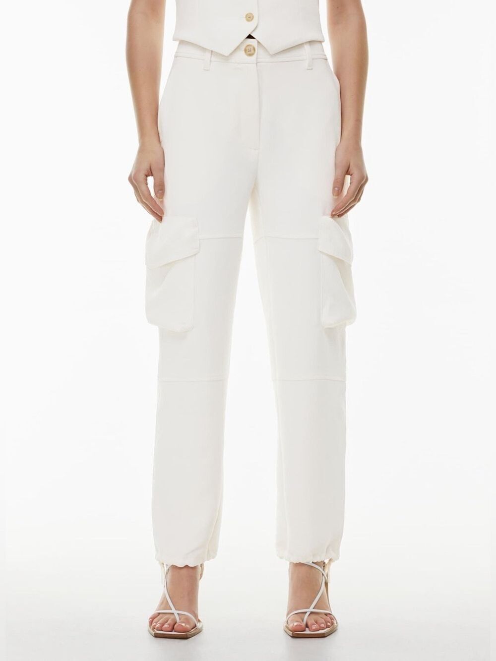 Wilfred Project Cargo Pant Light Birch Size 8 Aritzia